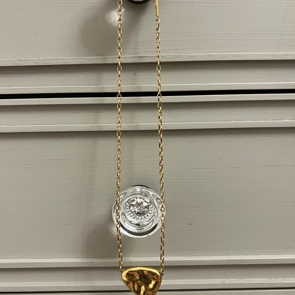 Kendra Scott Gold Iridescent Pendant Necklace - Picture 3 of 4
